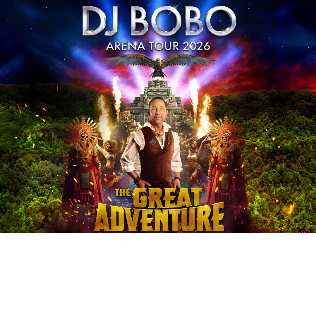 Dancing Queens ist offizieller Partner der DJ BoBo „THE GREAT ADVENTURE TOUR“