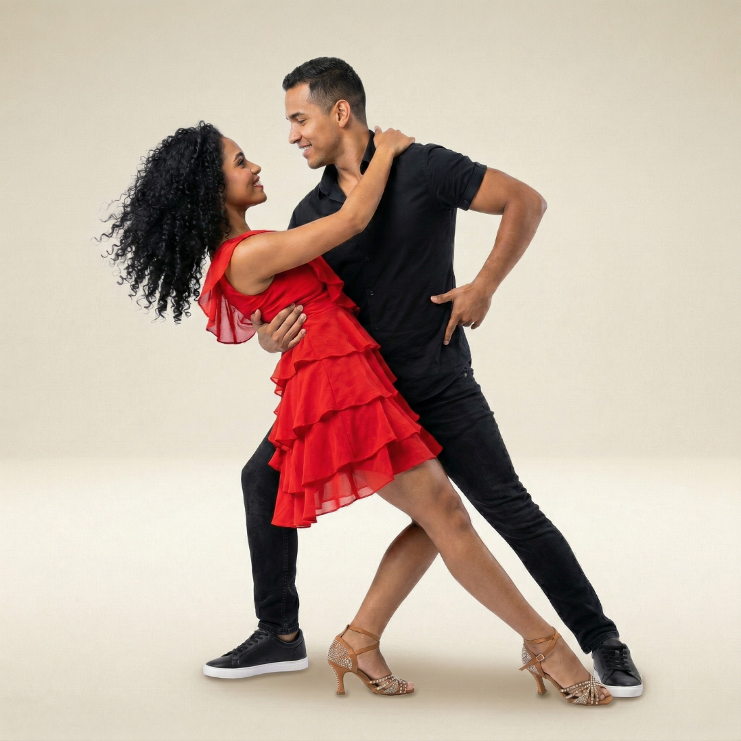 Offene Tanzschuhe für Salsa