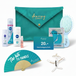 Set da ballo: borsa cosmetica turchese e 20 buoni sconto