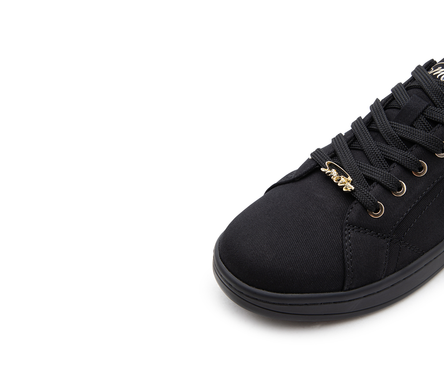 SMOVE Breeze Tanzsneaker in Schwarz mit schwarzer Sohle für Frauen von Dancing Queens.