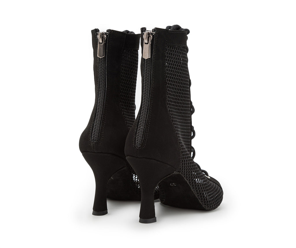 Halley Heels Dance dance shoes in black