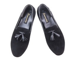 Esmeraldas 17049-19-T17 Tanz-Mokassins in Schwarz, ideal zum Tanzen.