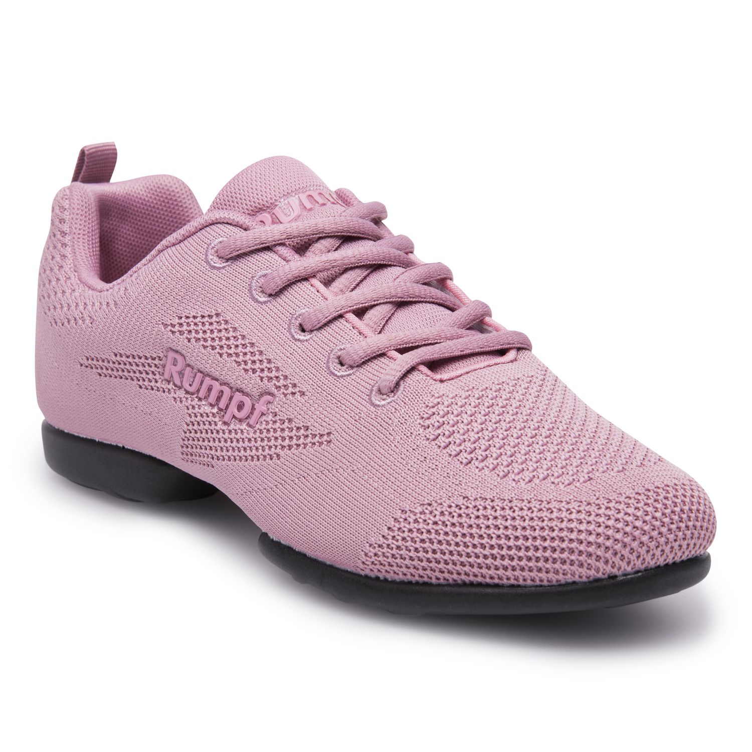 Der 1567 Zuma Tanzsneaker in Himbeere von Rumpf verfügt über ein Hightech-Mesh und eine schwarze Sohle mit Logo an der Seite.