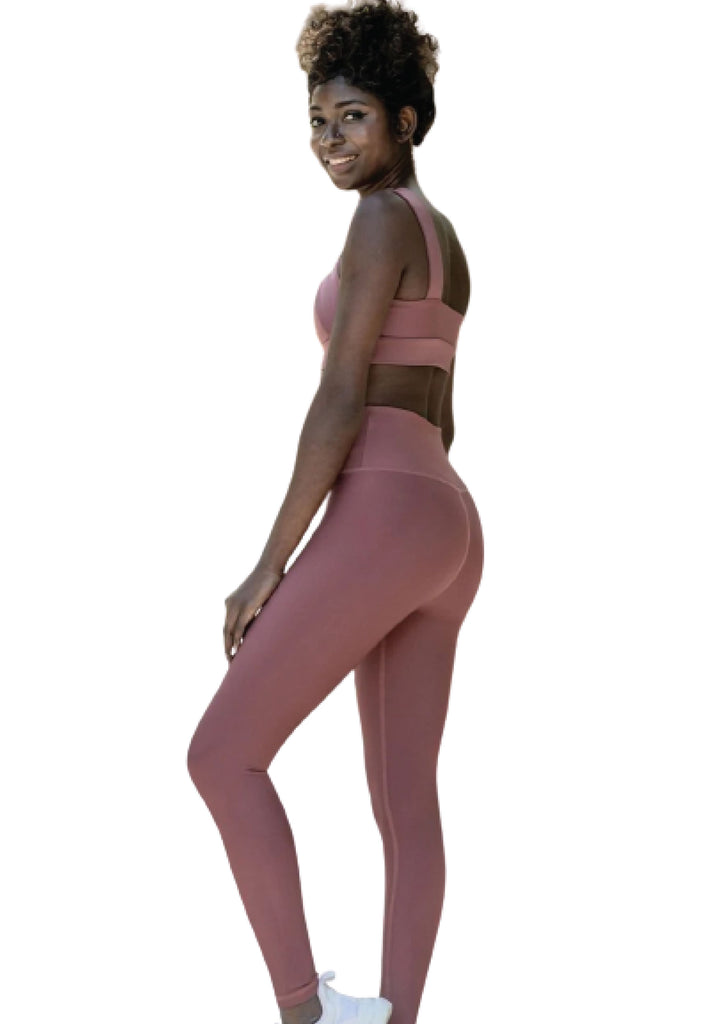 Soutien-Gorge de Sport 208 Decoltée en Rose Foncé