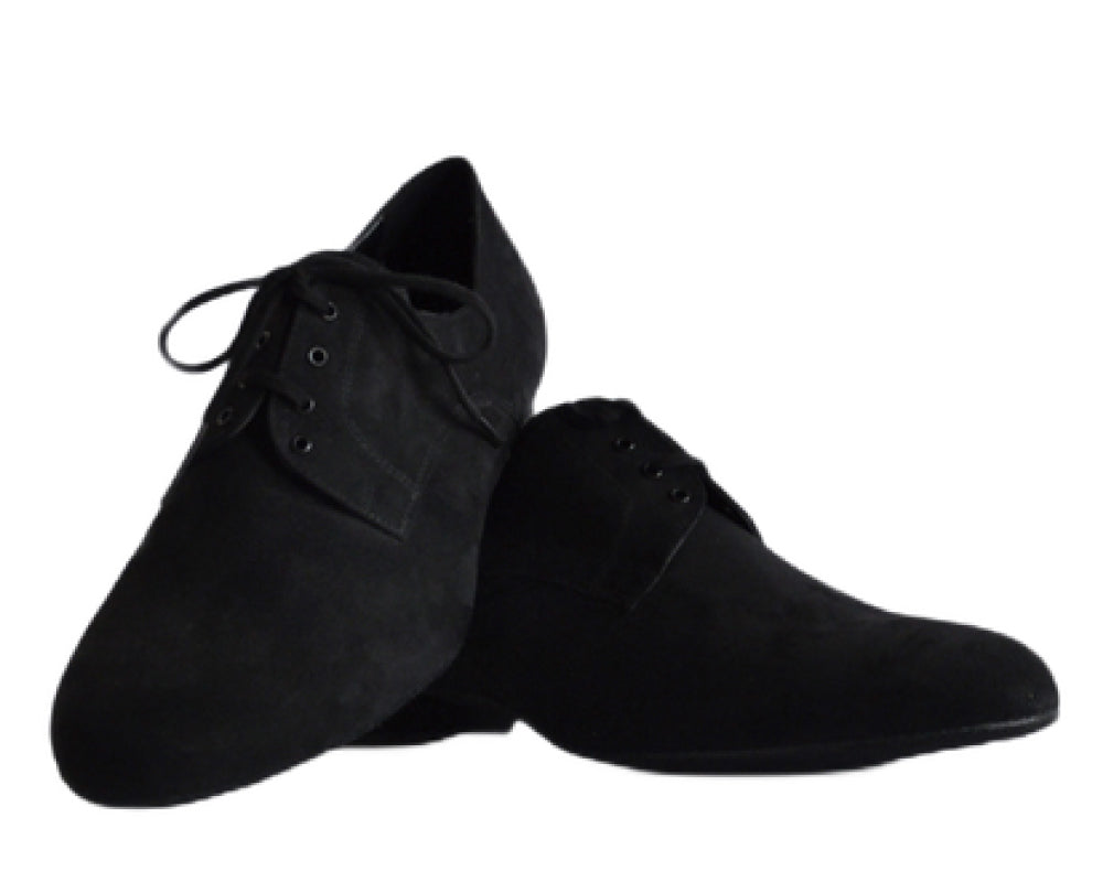 529/886 zapatos de baile en gamuza negra