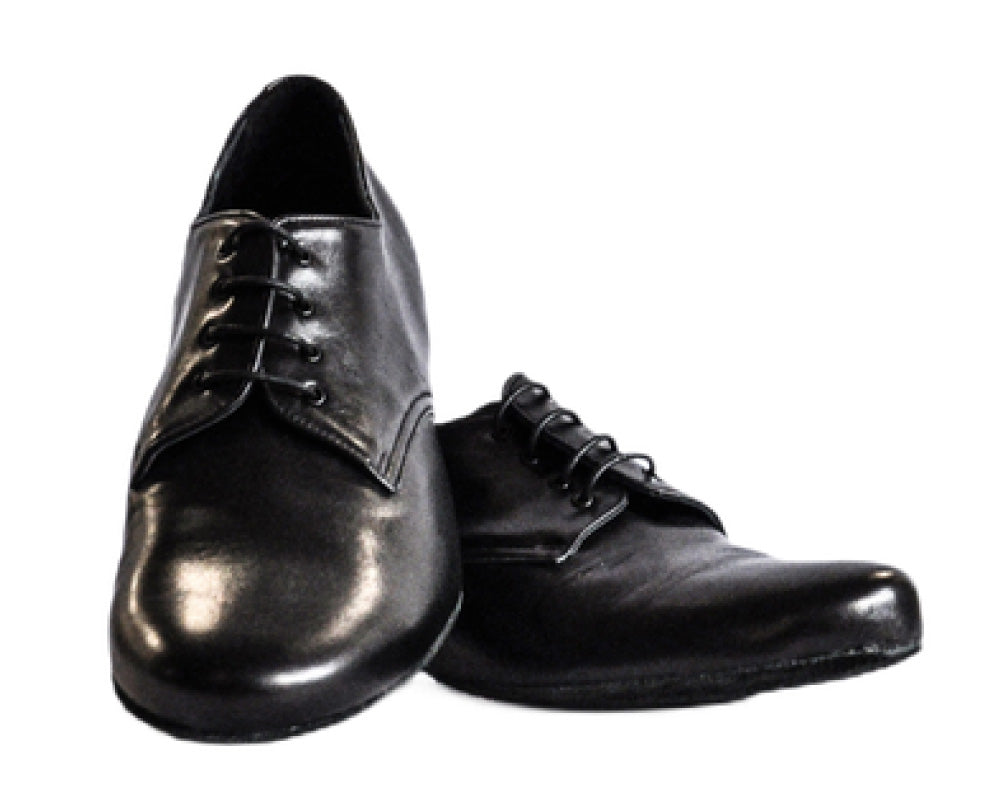 529 zapatos de baile cuero en negro