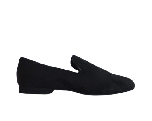 637 Dance Moocassins in Black Suede