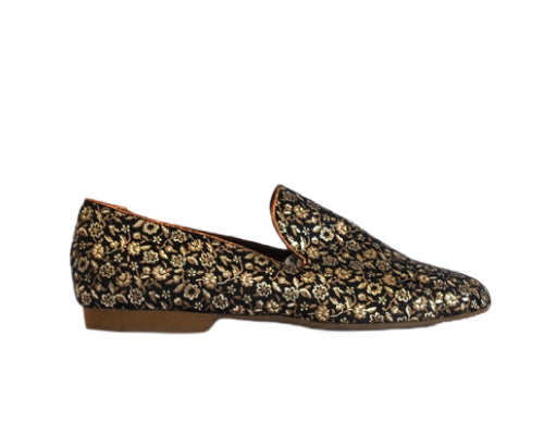 637 Gold Kate Mocasin