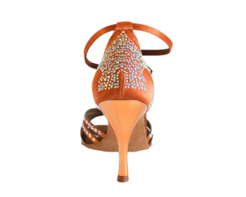 743 Copper Satin Strass