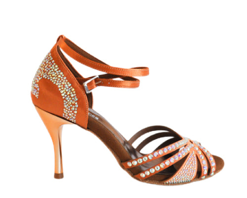 743 Copper Satin Strass