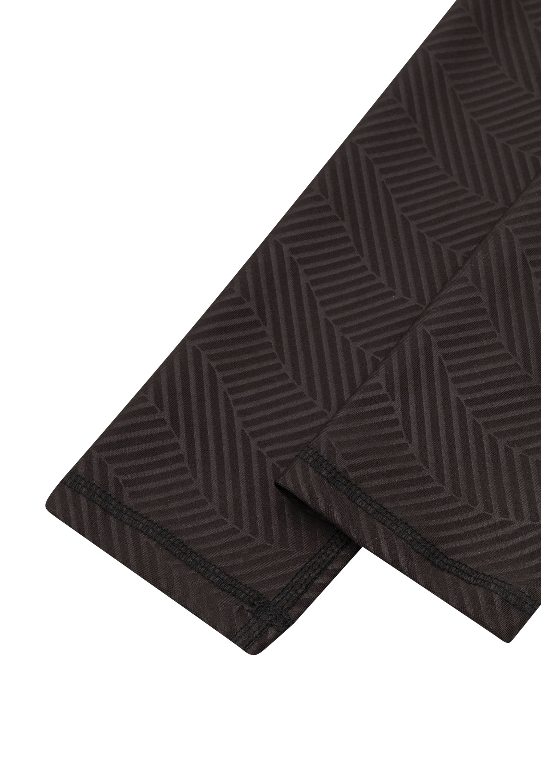 922 Leather Look Leggings in Schwarz