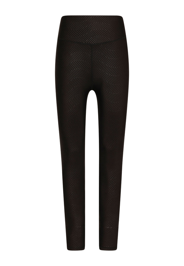 922 Leggings de aspecto de cuero en Schwarz