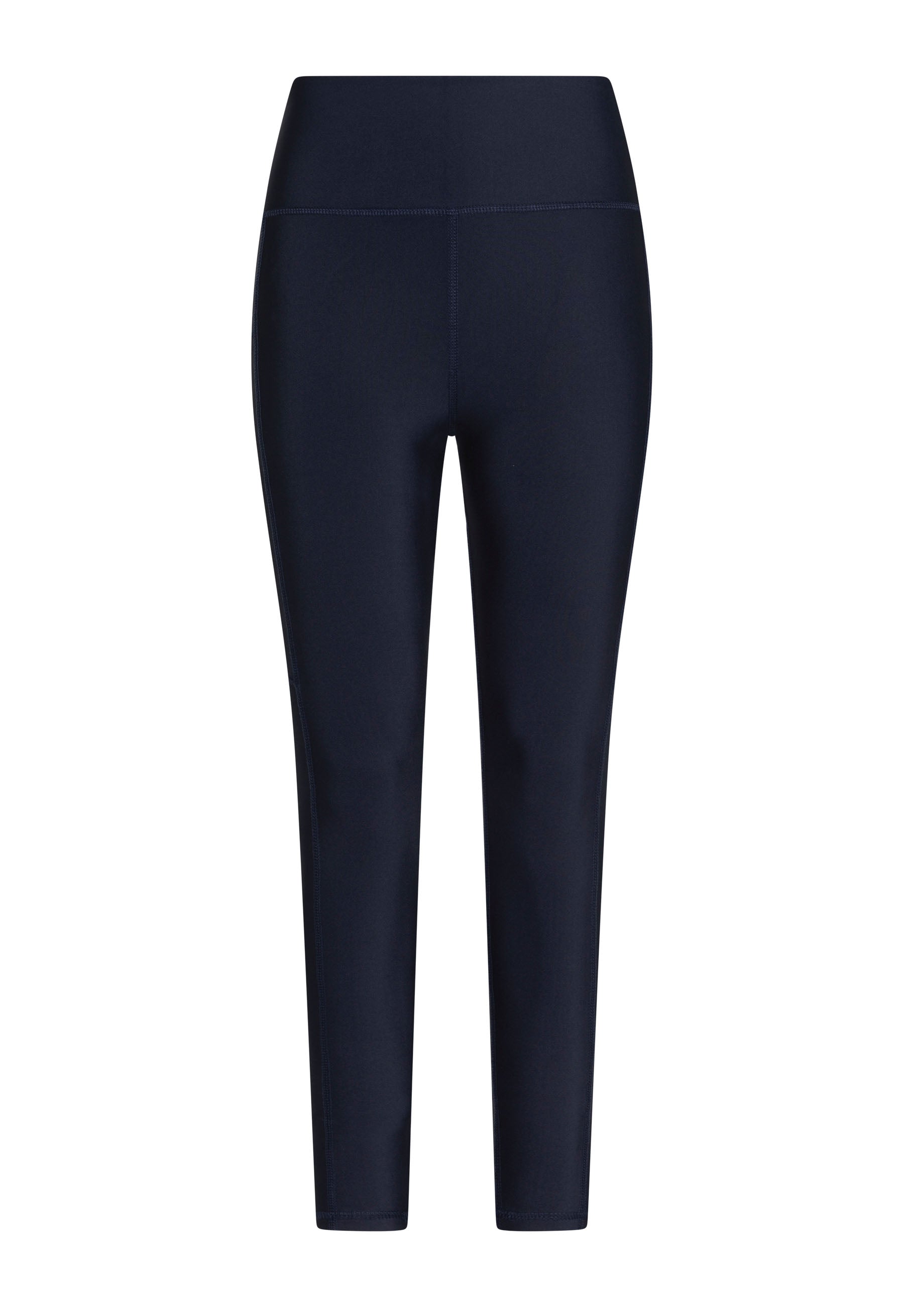 Lisminas 988 Pocket Leggings in Marineblau, ideal für Yoga, auf weißem Hintergrund.