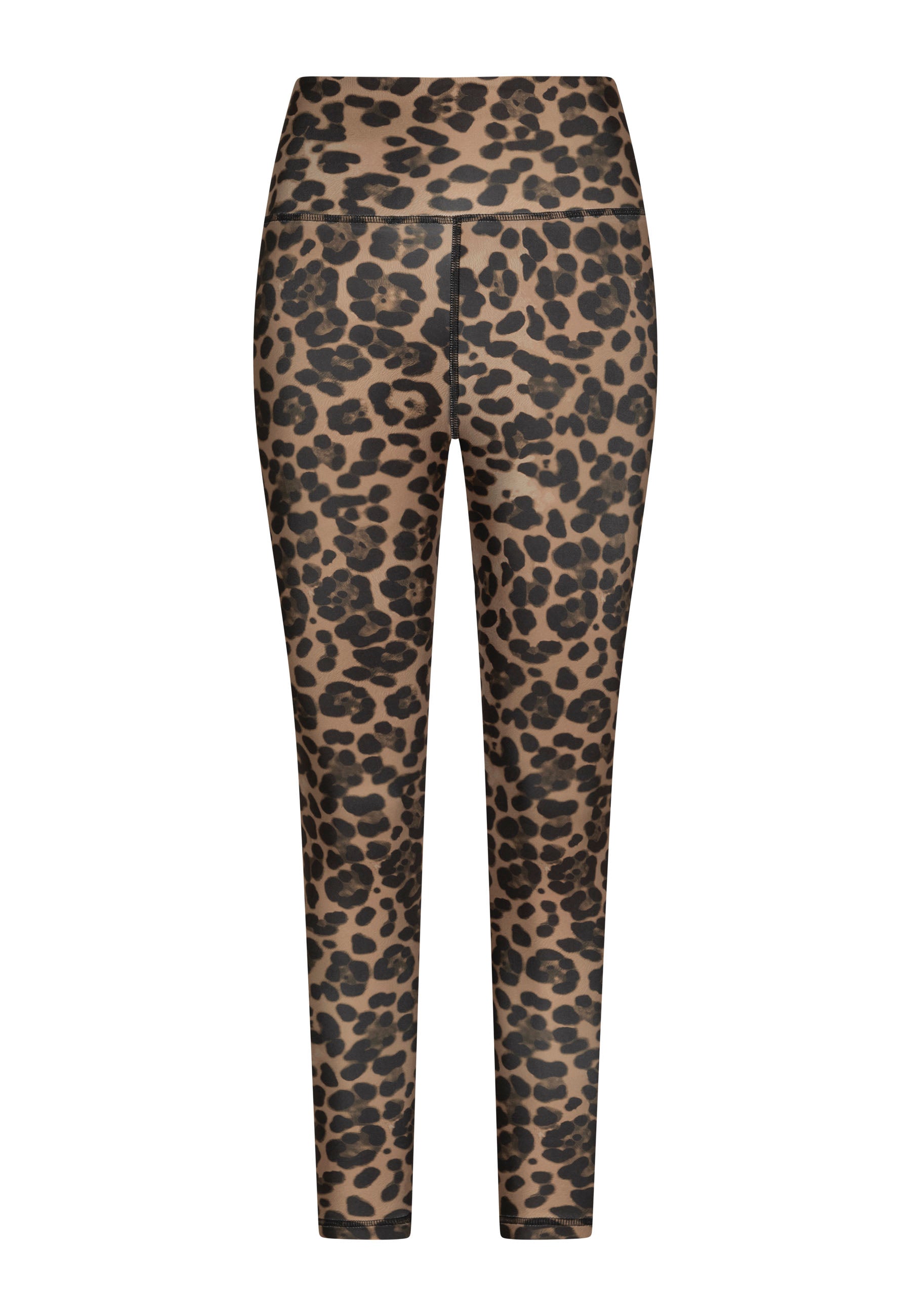 Rückansicht der 872 Extra High Waist Leopard Leggings von Lismina.