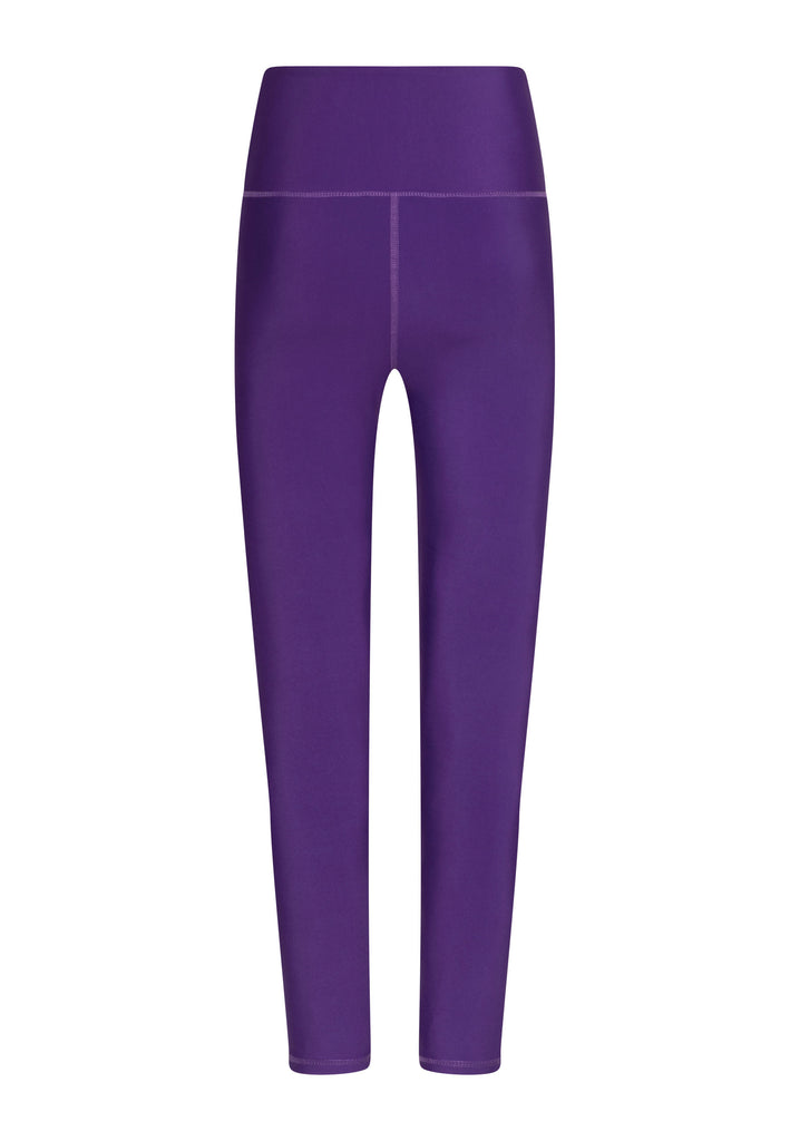 1042 Leggings a vita extra alta in viola