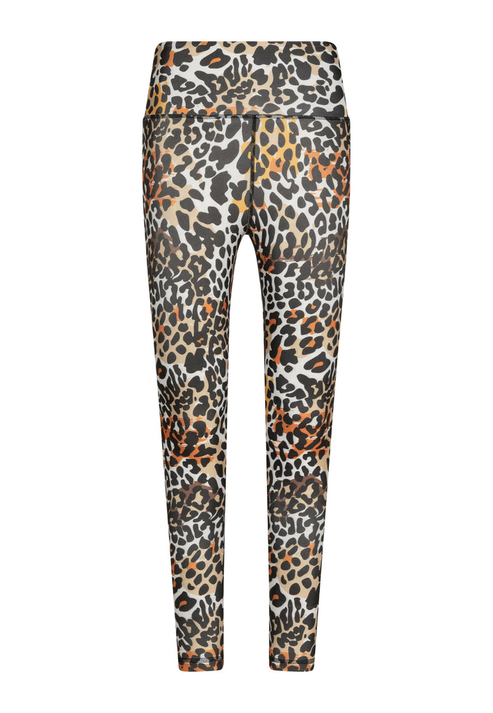 1134 Leggings extra de cintura alta en leopardo