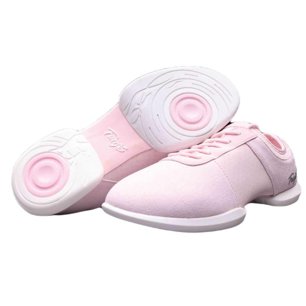 Zapatillas de deporte de baile de FUE en rosa MIT Split Sole