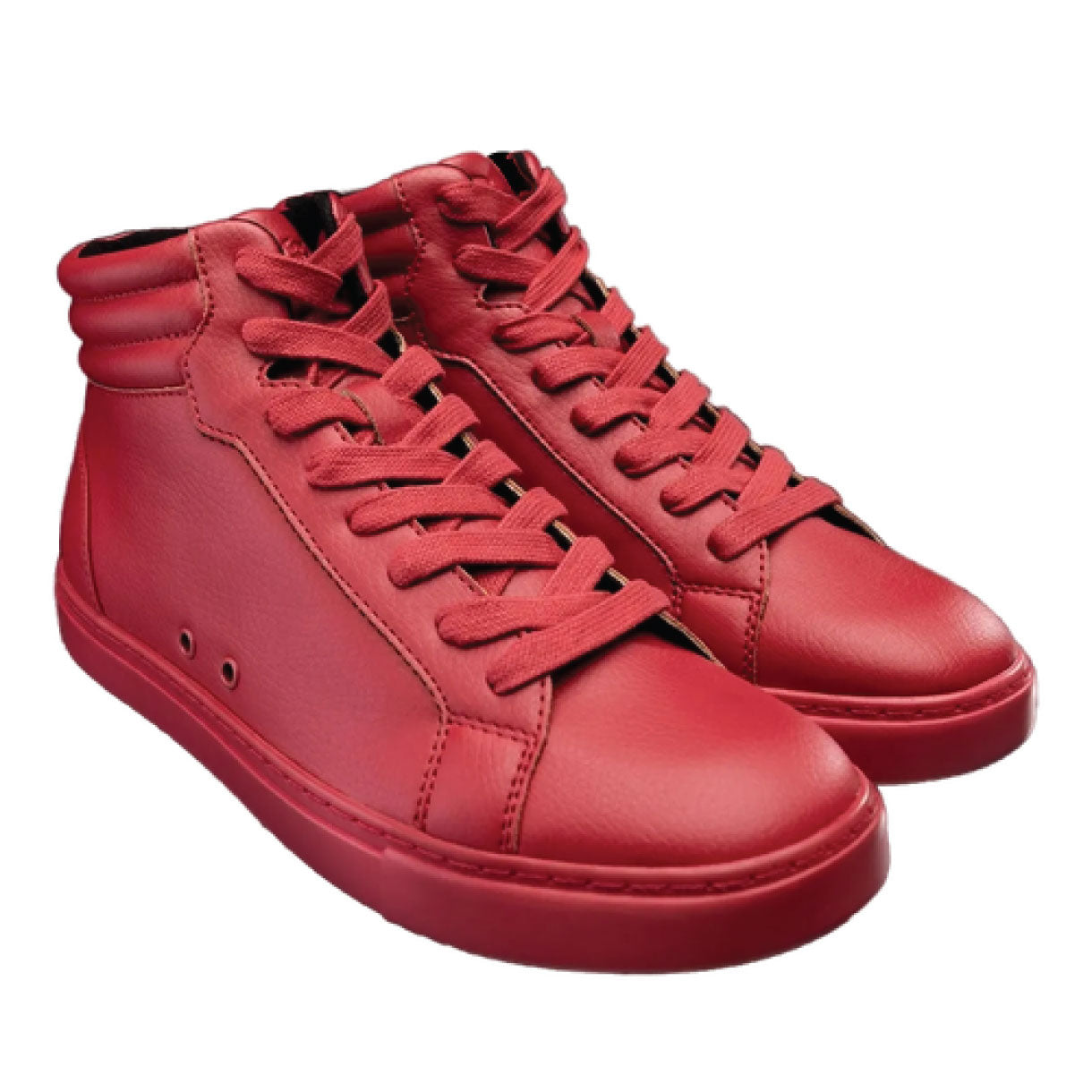 Fuego High-Top Dance Sneakers in Rot