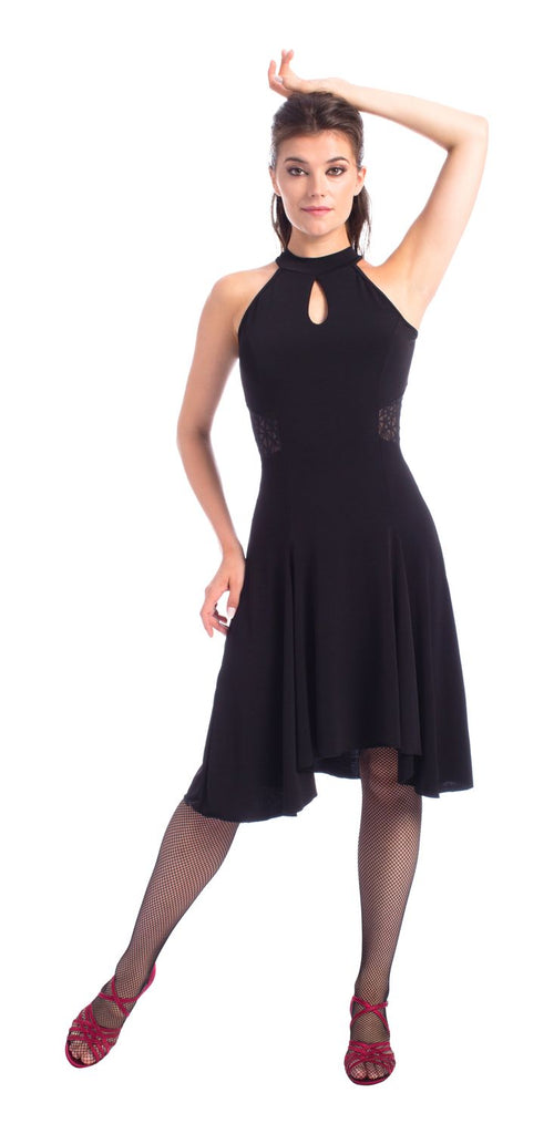 E11242 So Danza Vestido para mujeres en negro