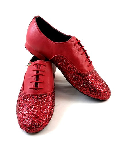 Zapatos de baile draco en rojo