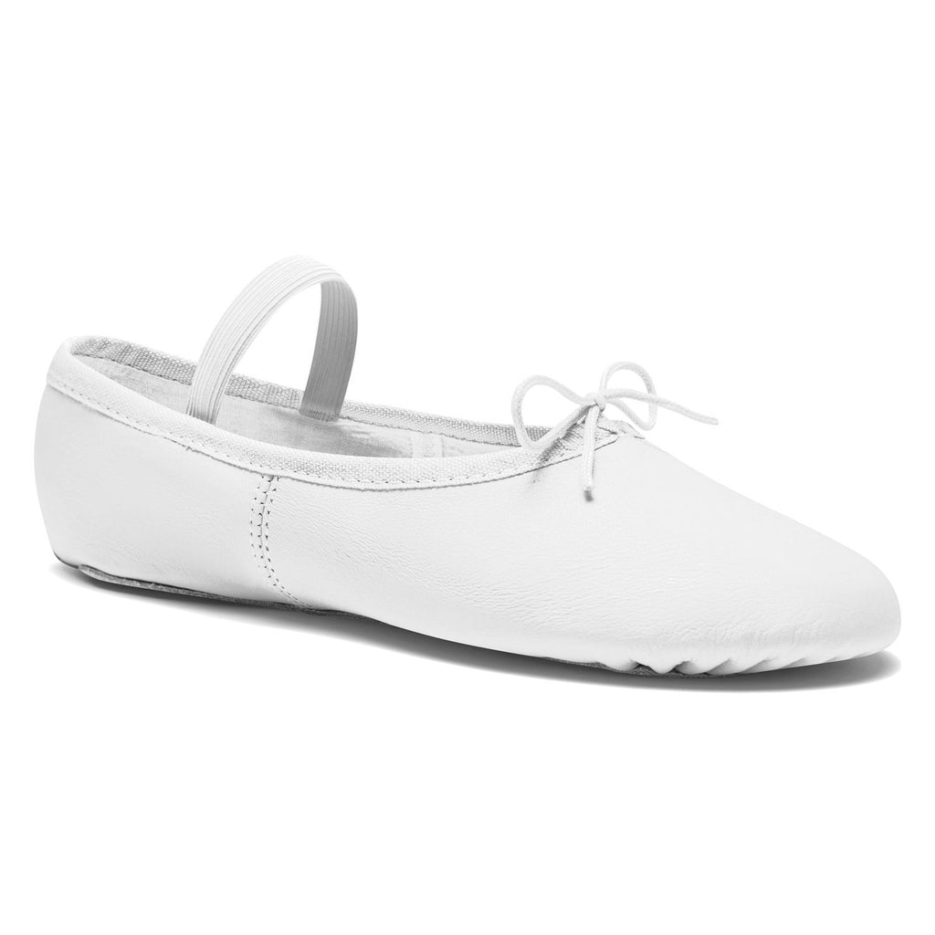 1001 ballet slippers leather in white