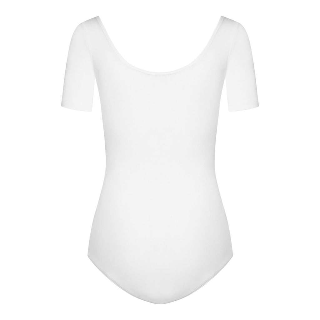 R3100 Cuerpo de manga corta en blanco