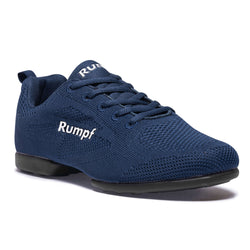 Marineblauer 1567 Zuma Tanzsneaker von Rumpf mit schwarzer Sohle, Schnürsenkeln und Cushion Innensohle.