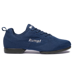 Marineblauer Rumpf 1567 Zuma Tanzsneaker mit Obermaterial aus Strick, schwarzer Sohle und dämpfender Innensohle für mehr Komfort.
