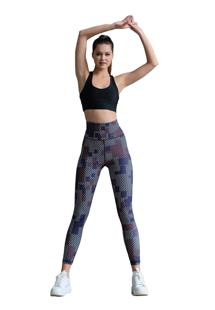 327 Leggings extra de cintura alta en Braun