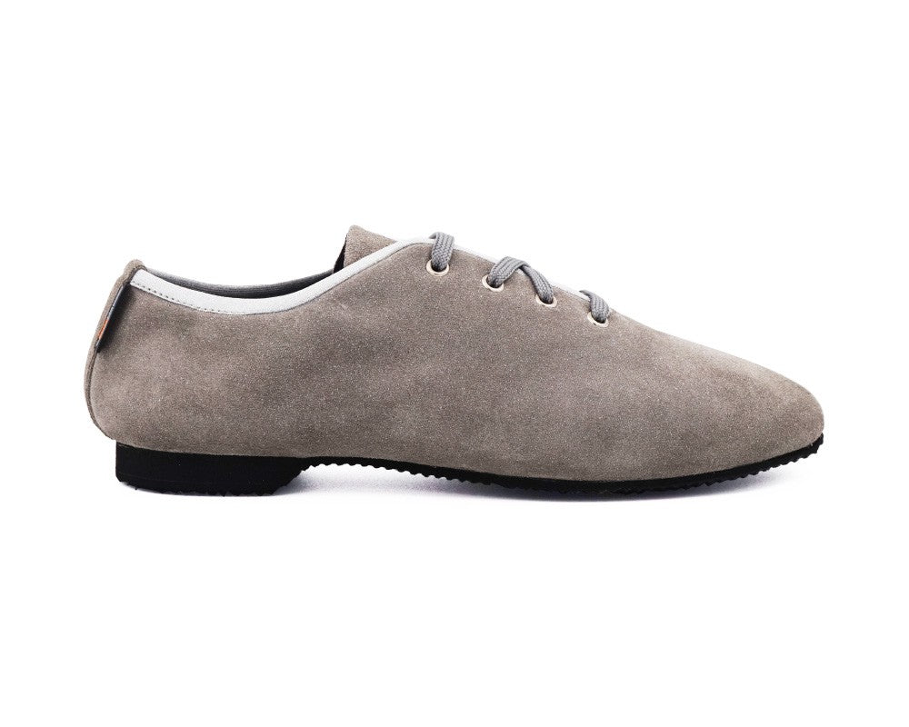 PD J003 Zapatos de baile en gris Nubuck