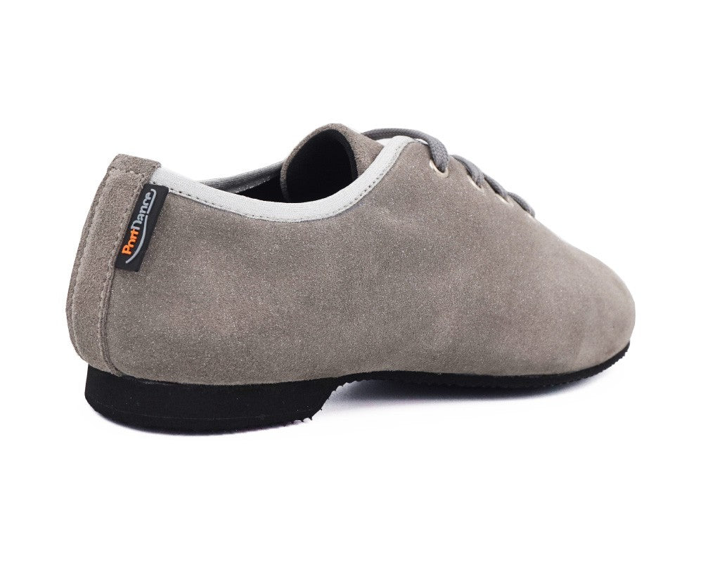 PD J003 Zapatos de baile en gris Nubuck