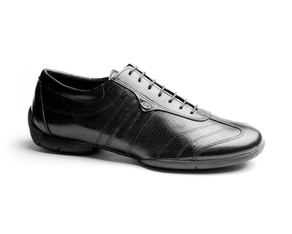 PD Pietro Street Dance Shoes en cuero negro