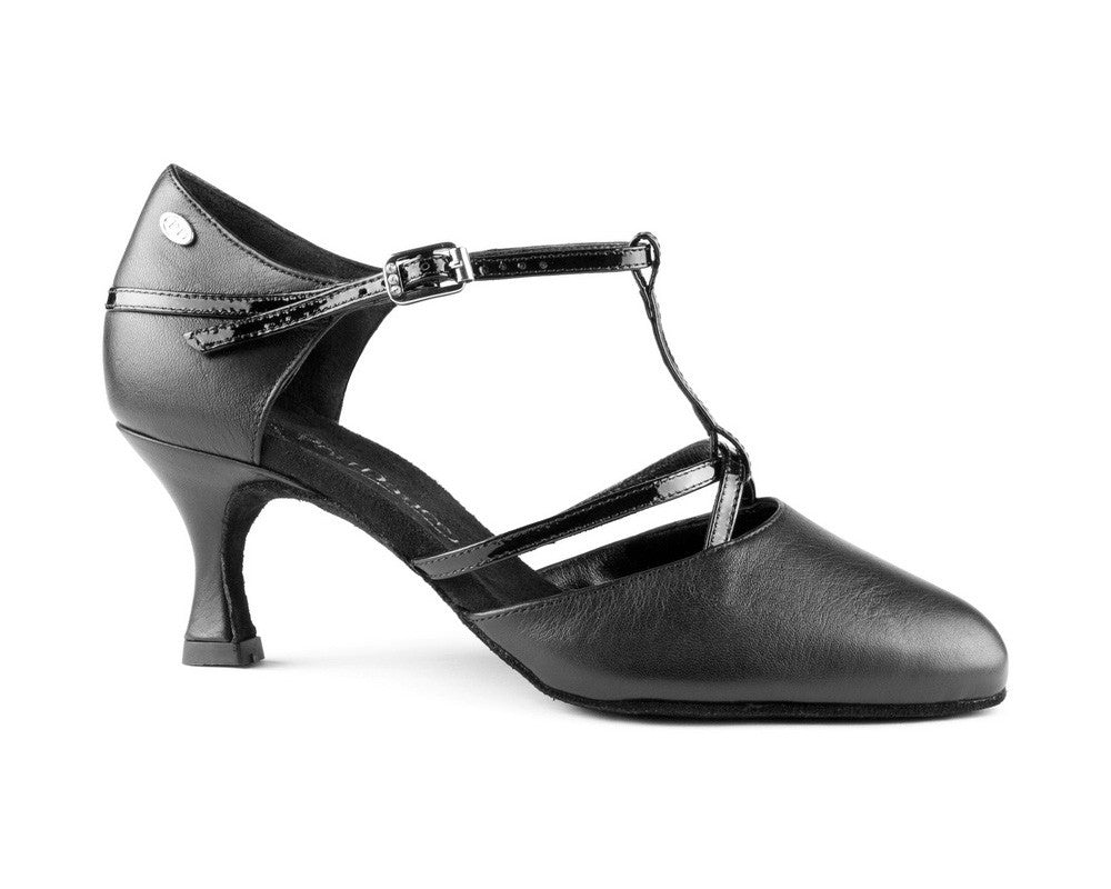 PD121 Tanzschuhe premium en cuero negro