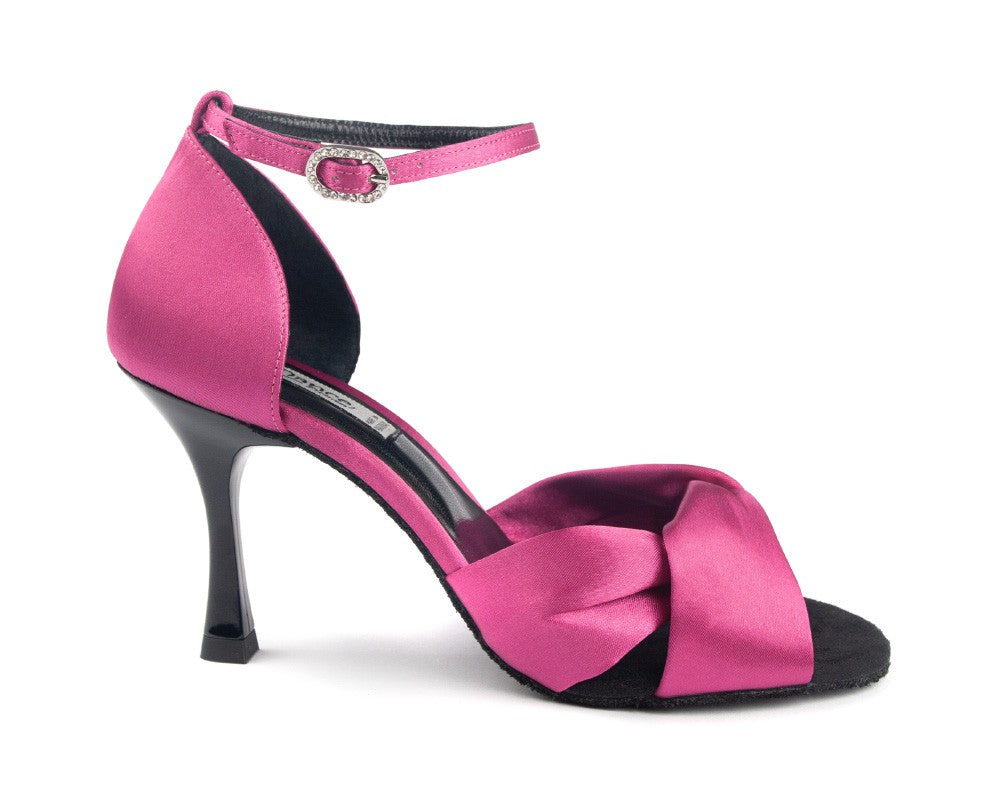 Zapatos de baile PD509 en fucsia Satin