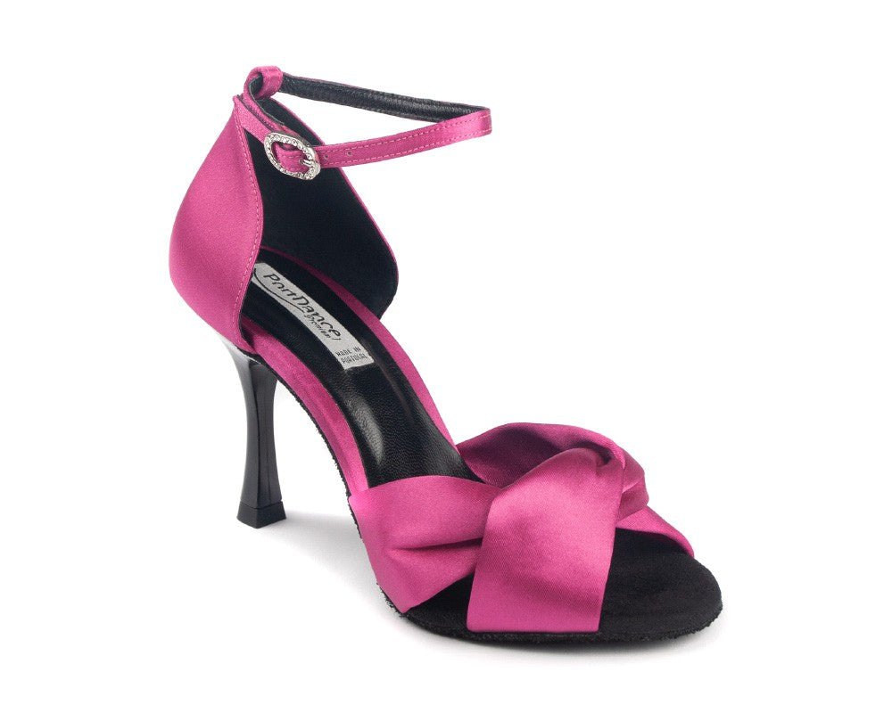 Zapatos de baile PD509 en fucsia Satin