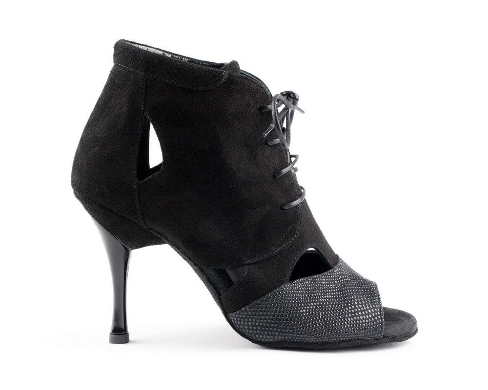 PD809 por zapatos de baile en zapatos negros de baile negro