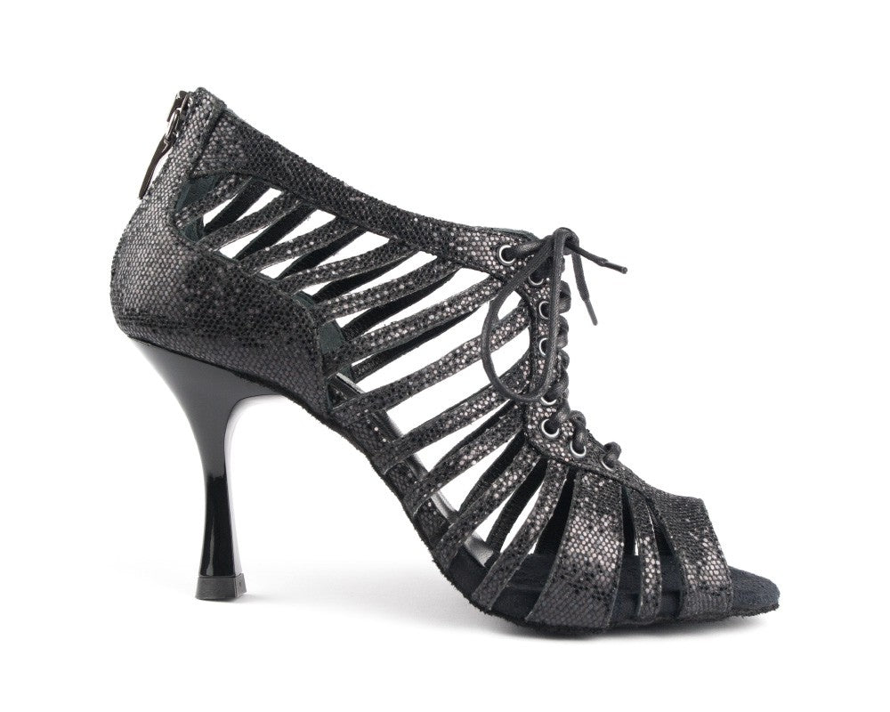 Zapatos de baile PD812 Pro Dance en Black Glitter