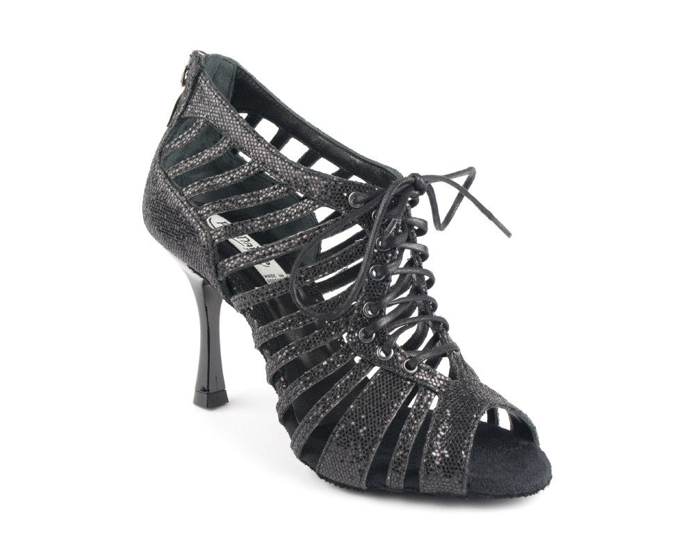 Zapatos de baile PD812 Pro Dance en Black Glitter